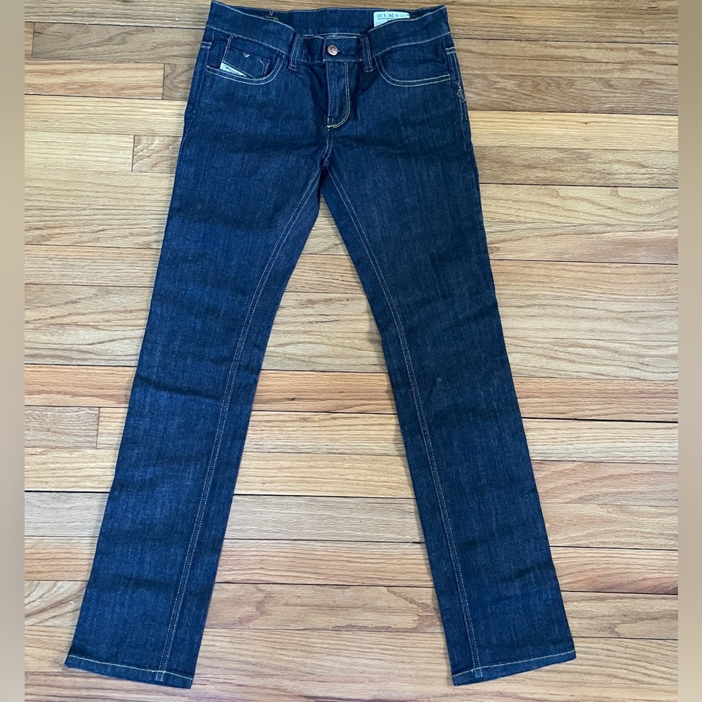 Diesel Livy Low Rise Straight Leg Dark Wash With Stretch 2009/2010 size 26